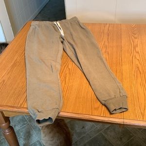 Dari sweatpants, size juniors XL.  HEATHER OLIVE GREEN.